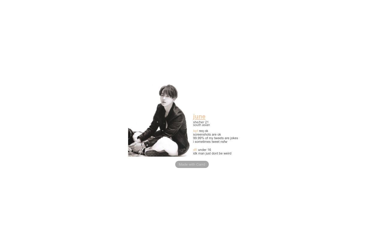 Carrd profile picture for @ppl